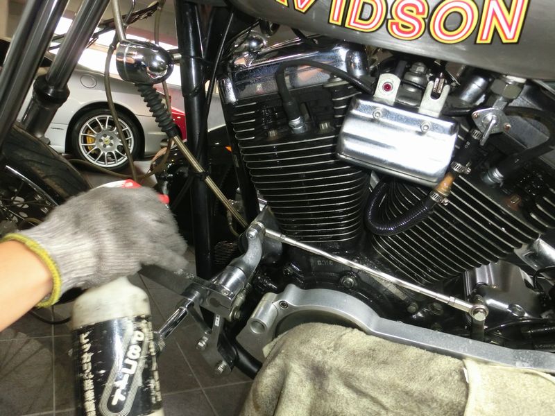 バイクエンジンの腐食防止に役立つP8コートケア